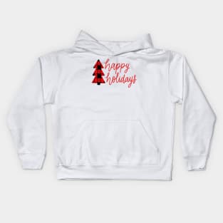 happy holidays Kids Hoodie